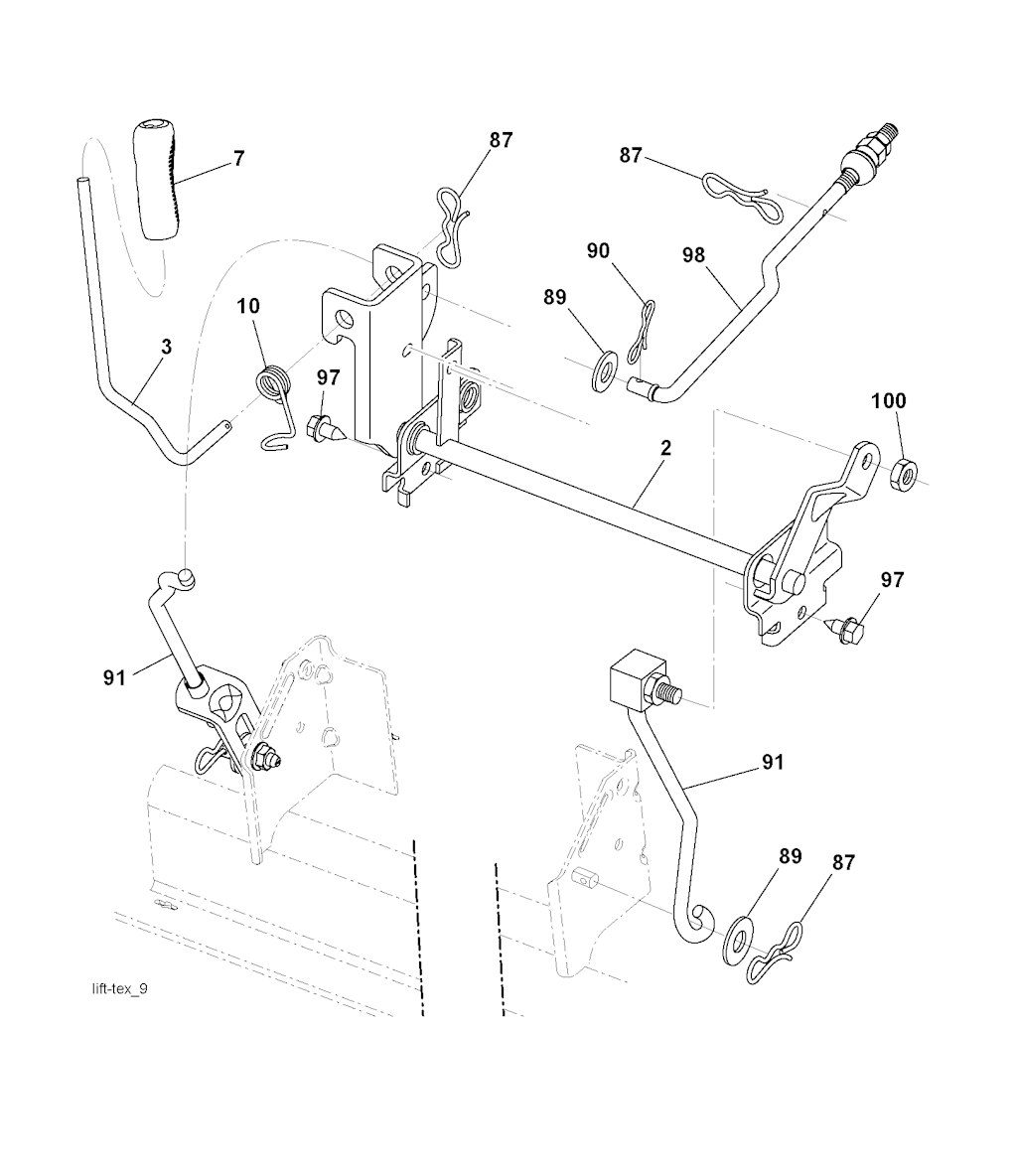 Explosionszeichnung Ersatzteile