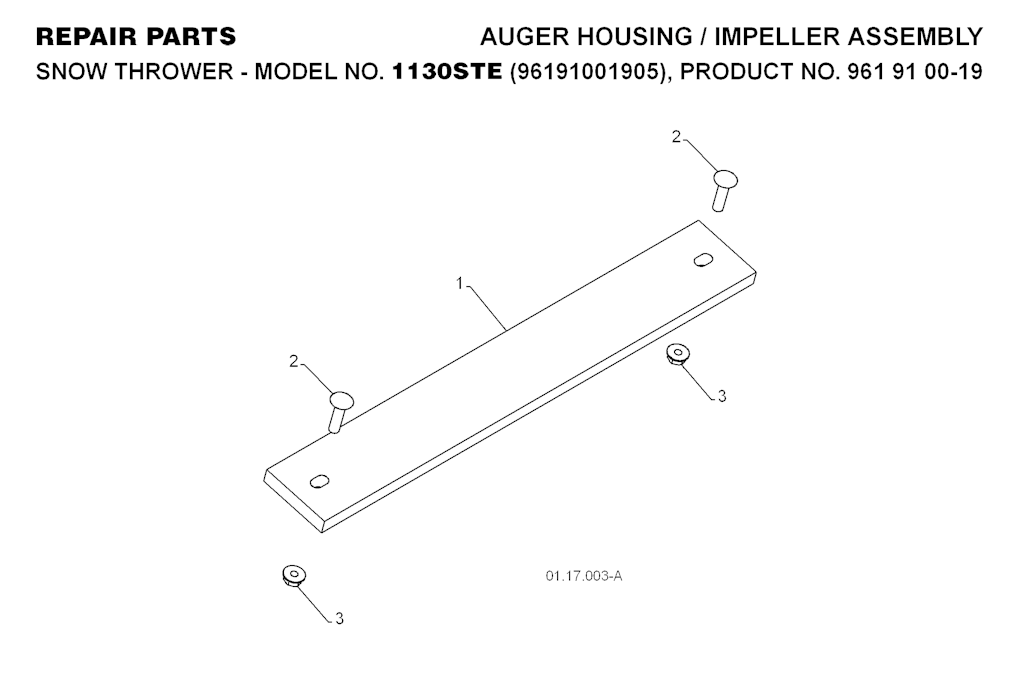 Explosionszeichnung Ersatzteile