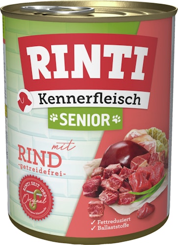 RINTI Kennerfleisch Senior 800g Dose Hundenassfutter