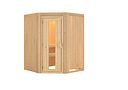 Vorschaubild Karibu Sauna Larin mit Eckeinstieg 68 mm