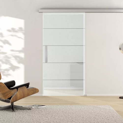 Griffwerk Schiebetürkomplettset Lines Four 503 mit Planeo X60