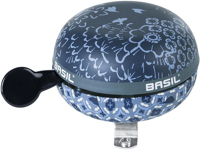 Basil Big Bell Bohème Klingel 80 mm blau