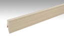 Vorschaubild MEISTER Laminatfolien-ummantelte Profile Fußleiste Profil 3 PK 2380 x 60 x 20 mm 07122 Felseneiche sand