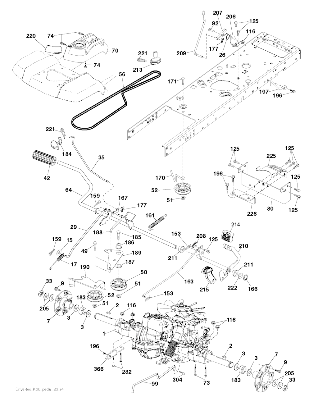Explosionszeichnung Ersatzteile