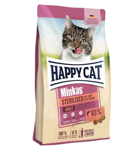 Happy Cat Minkas Sterilised Lachs