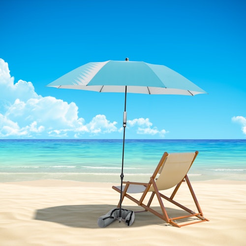 doppler Mittelmastschirm EXPERT 160 Manual Multi, Aluminium Anthrazit / 100 % Polyester 70 g/m²