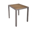 Vorschaubild Garden Pleasure Balkon-Set DAKOTA, Tisch 70 x 60 + 2 Sessel, Polyrattan / Akazie / Kissen 100 % Polyester