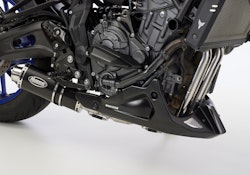 BODYSTYLE Sportsline Bugspoiler ABS Kunststoff schwarz für YAMAHA MT-07, MT-07 Automatik (Y-AMT), XSR700 / XTribute / Legacy