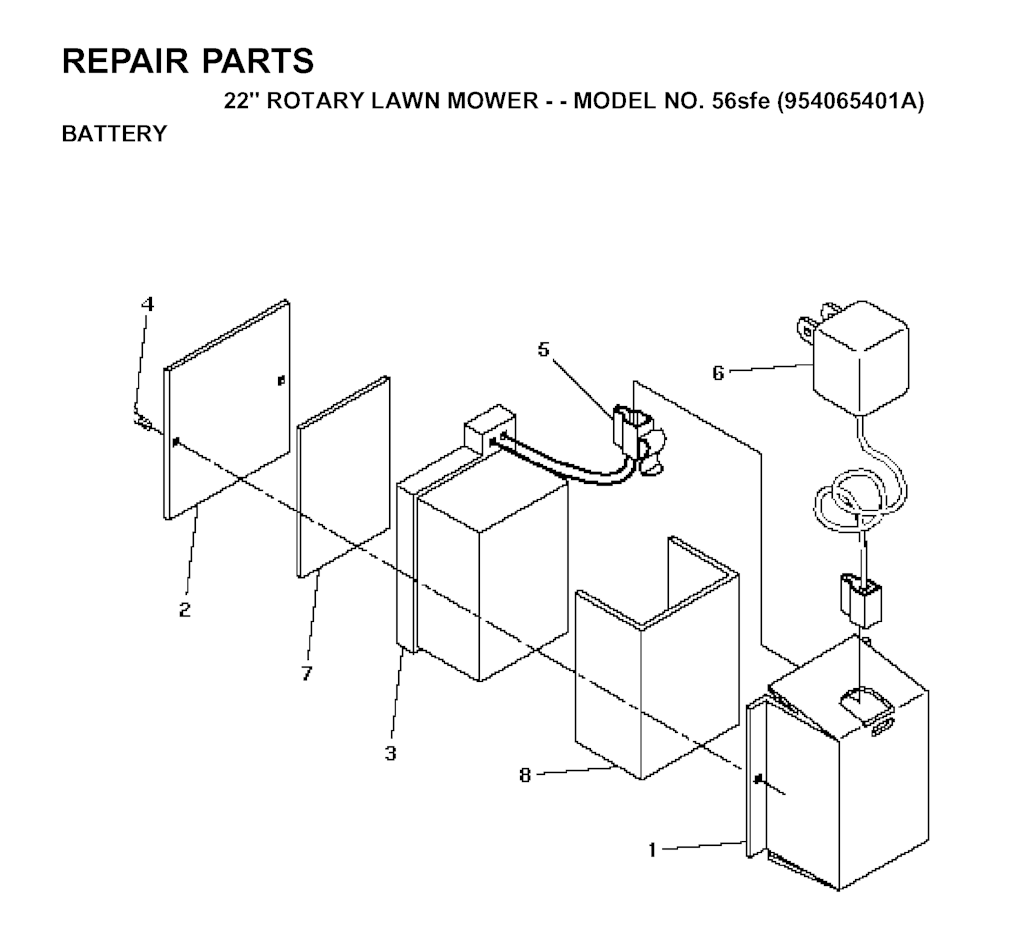 Explosionszeichnung Ersatzteile