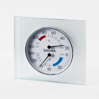 Infraworld Klimamesser mit Glasrahmen