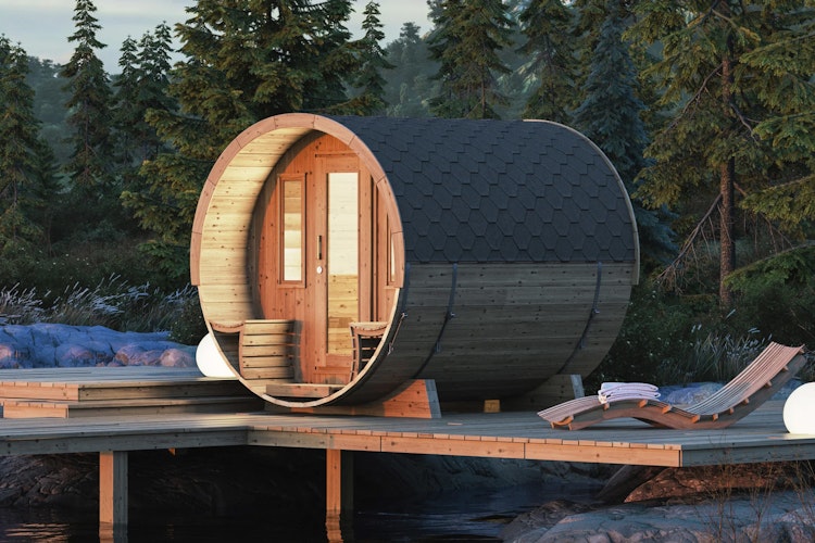 Wolff Finnhaus Saunafass 280 de luxe