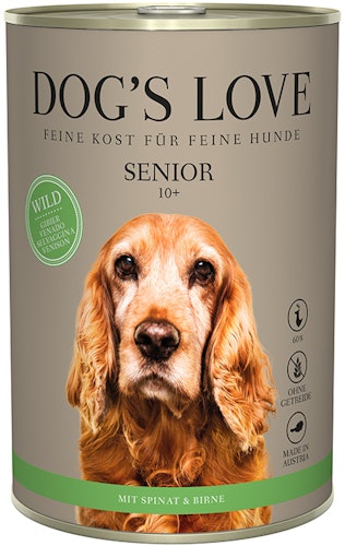 Dog's Love Senior 400g Dose Hundenassfutter