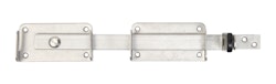 Alberts® Doppeltorüberwurf Edelstahl zusätzlich kugelgestrahlt Gesamtlänge 327 mm 