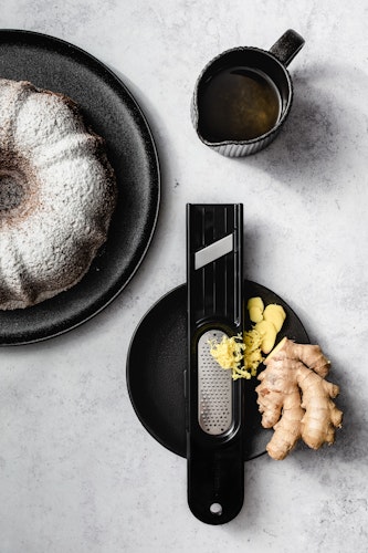 Microplane Ingwer-Reibe 3in1 SPECIALTY Schwarz