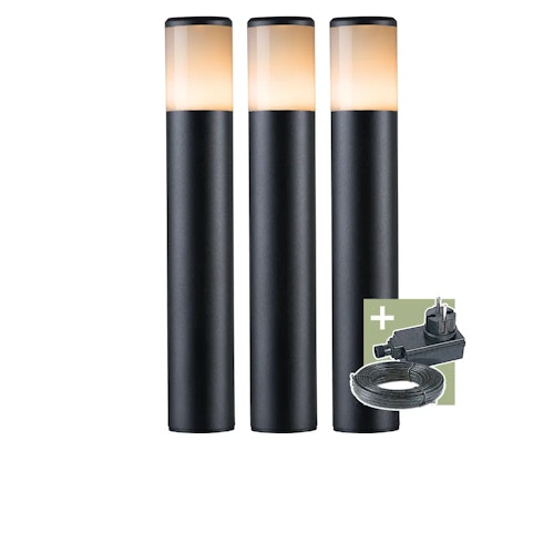 Ludeco Stehleuchten-Set Ivan (3er-Set)
