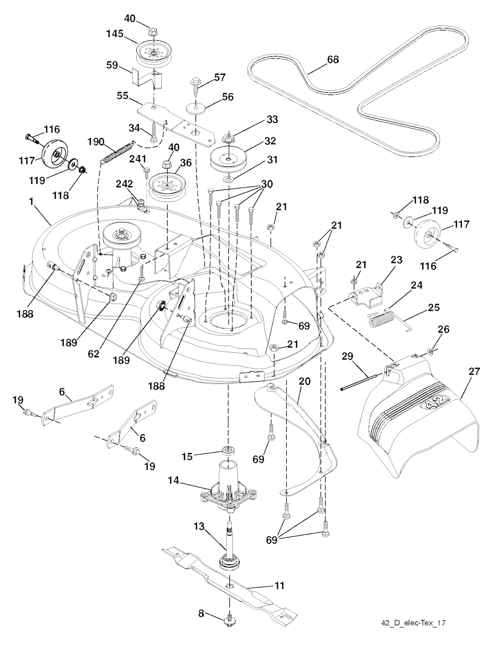 Explosionszeichnung Ersatzteile