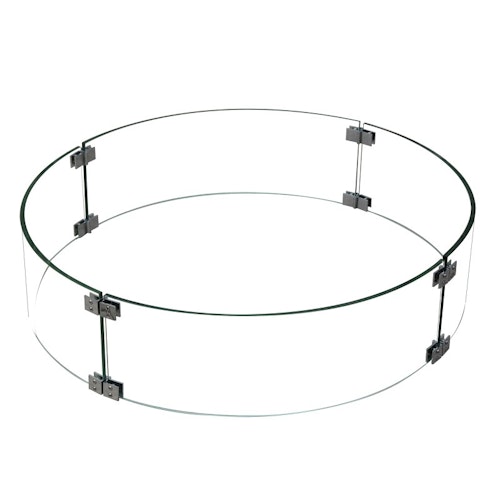 Gardenforma Feuerschutz Glasumrandung passend für Vesuv, Roca, Dukono, Manchester, Tuscany, Aragaz, Ubinas