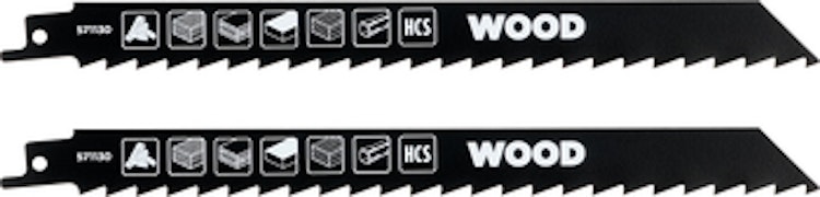 kwb Säbel-Sägeblatt Holz Bau 228mm (2St) 571130