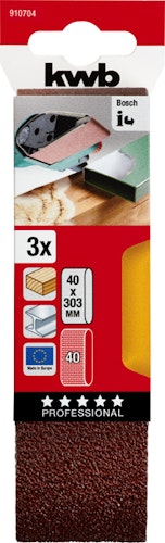 kwb 3Schl-Bänd Kor. 40x303 K 40 SB 910704