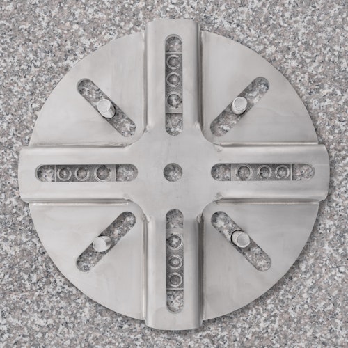 doppler Adapterplatte VARIO 60-170 mm, Edelstahl