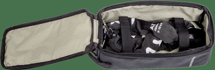 New Looxs Gepäckträgertasche Trunkbag Lock schwarz Befestigung mit Klettverschluss