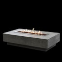 Vorschaubild Gardenforma Gas Feuerstelle Hampton aus Faserbeton in Betonoptik, grau