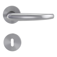 Griffwerk VAYA 194 ALDA fast2fix Fast2Fix GK3 Rosetten rund Buntbart Edelstahl matt