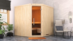 Weka Elementsauna Varberg 3 Familiensauna - 68 mm