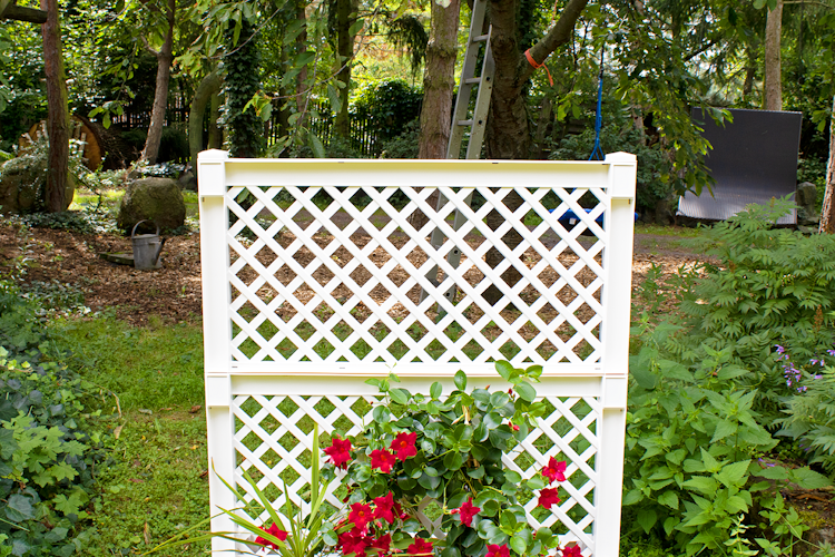 KHW Pflanzkasten groß mit Zentralspalier (2-tlg.) 100 cm