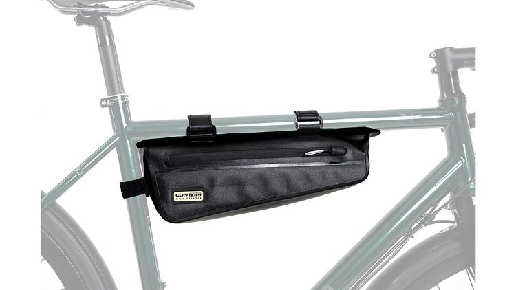 CONTEC Rahmentasche Mile Grinder Frame Bag schwarz 2,8 l
