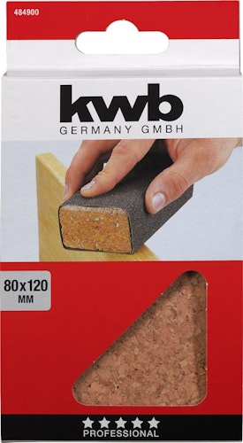 kwb Schleifklotz Kork 80x120mm SB 484900