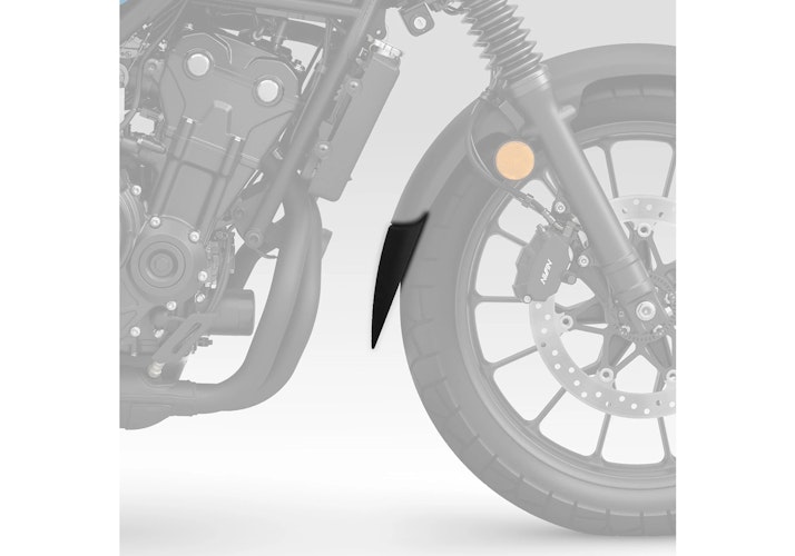 BODYSTYLE Kotflügelverlängerung vorne ABS Kunststoff schwarz-matt für HONDA CL500 