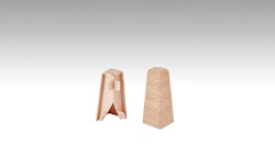 MEISTER Außenecken Fußleiste Profil 3PK (2 Stk./VPE)  Buche 2011