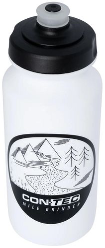CONTEC Trinkflasche Rivers Evo Mile Grinder 500 ml weiß/schwarz