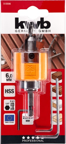 kwb CV HH-Bohrer TFS+SE E6.3  6 mm 512006