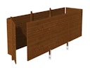 Vorschaubild Skan Holz Abstellraum C5 für Carports - Profilschalung