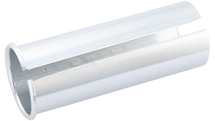 CONTEC Distanzhülse Upsize 28,6 mm silber Aluminium, Basis- 27,2 mm, Hülsenlänge: 80 mm
