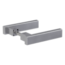 Vorschaubild Griffwerk Griffpaar VAYA 200 CUBICO Edelstahl matt 