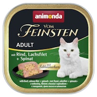 animonda Vom Feinsten Adult mit Schlemmerkern 100g Schale Katzennassfutter