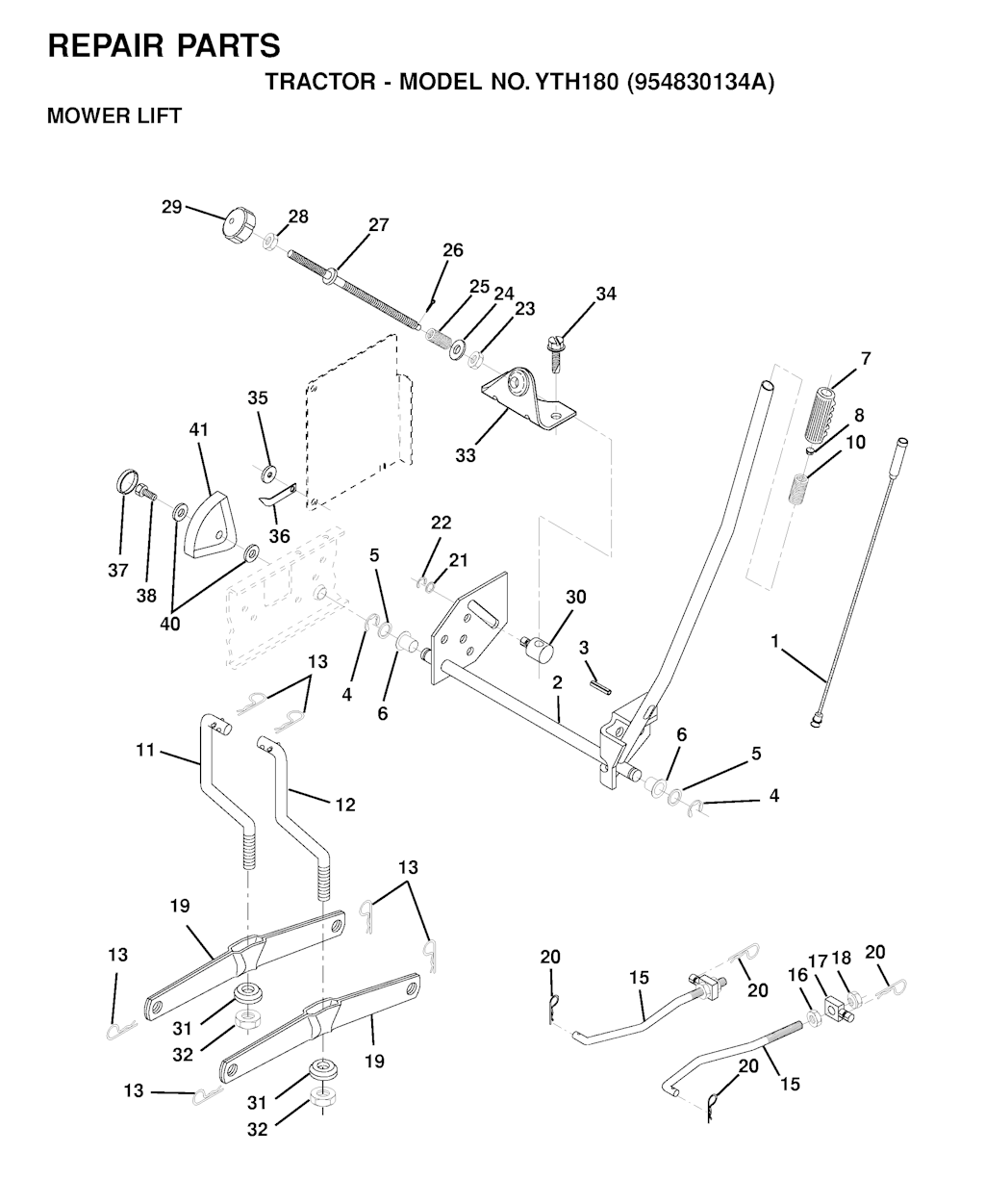 Explosionszeichnung Ersatzteile