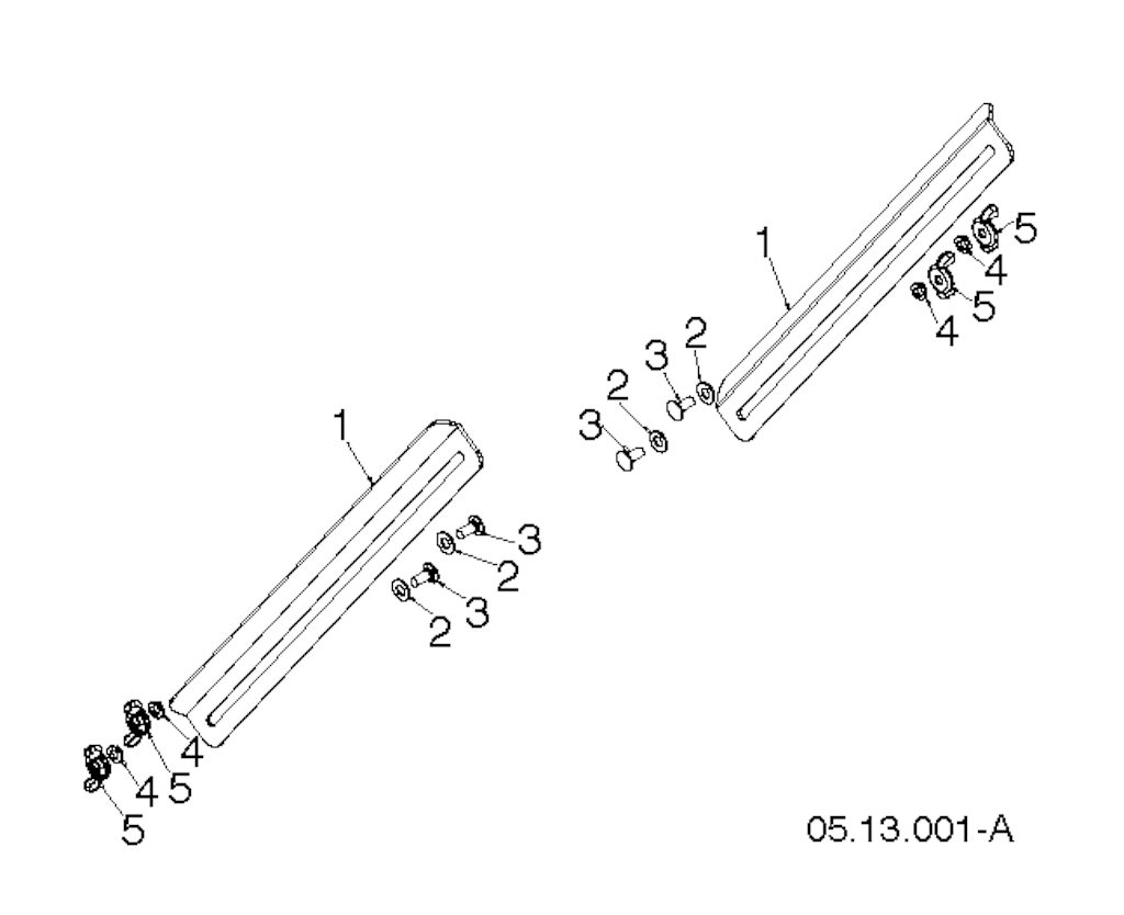 Explosionszeichnung Ersatzteile
