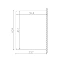 Vorschaubild Skan Holz Aluminium Terrassenüberdachung Modena Breite 434 cm mit Echtglas-Dach