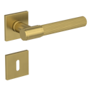 Vorschaubild Griffwerk VAYA 136 ARIS fast2fix Fast2Fix Rosetten eckig Buntbart Gold matt