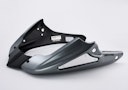 Vorschaubild BODYSTYLE Sportsline Bugspoiler ABS Kunststoff silber für HONDA CB1000R 