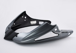 BODYSTYLE Sportsline Bugspoiler ABS Kunststoff silber für HONDA CB1000R 