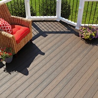 HANDMUSTER FIBERON Terrassendiele WPC Pro-Tec plus Latte