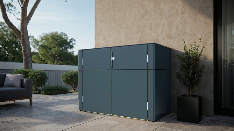 Bertilo HPL Geräteschrank Terrace - 6 mm