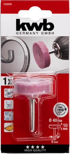 kwb Schleifstift Scheibe 40x10mmSB 555000