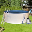Vorschaubild myPOOL Swimming Pool Poolset Safety mit Sandfilteranlage