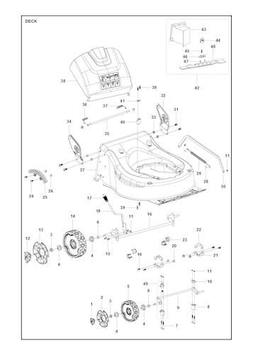 Husqvarna Rasenmäher gelegentliche Nutzung 967628401 LC 141i